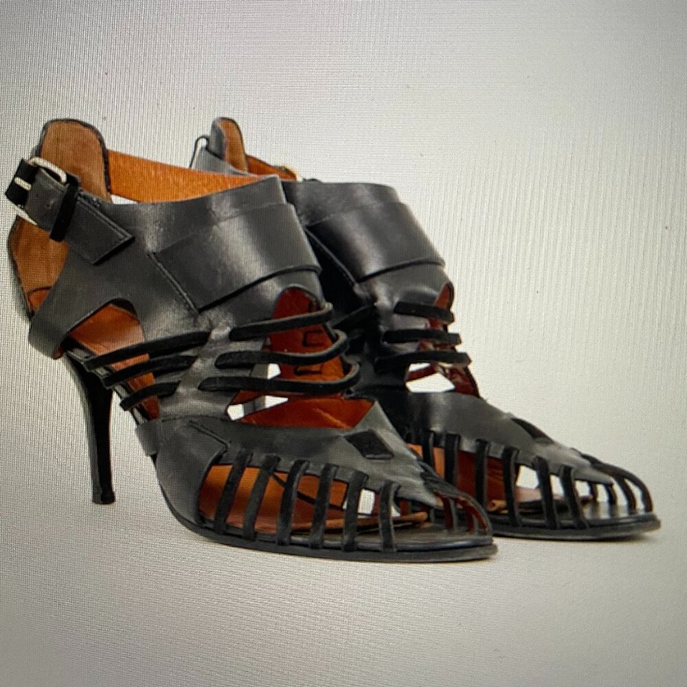 Givenchy Leather Cage Heel